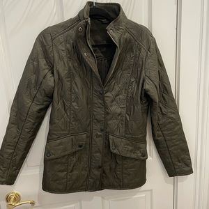 Barbour quilted jacket in great condition